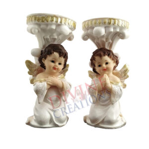 Kneeling Angels Candle Stand