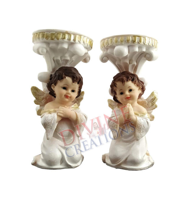 Kneeling Angels Candle Stand