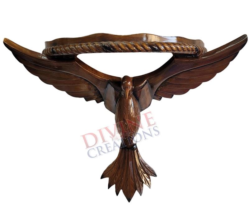 Holy Spirit Wood Carving Altar