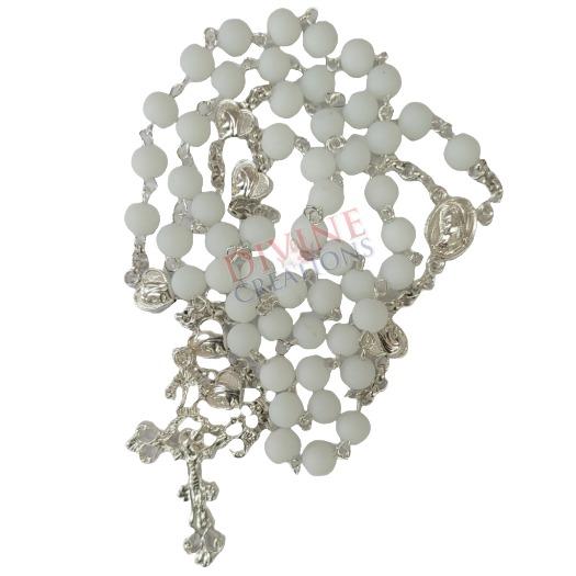 White Pearl Rosary