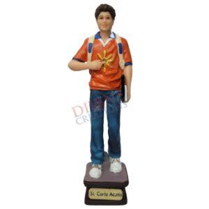 St Carlos Acutis Statue